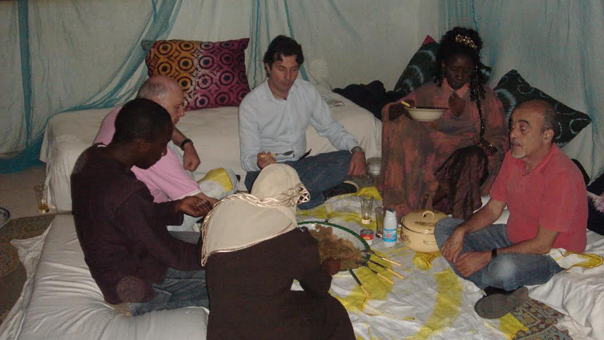 in tenda a Dakar